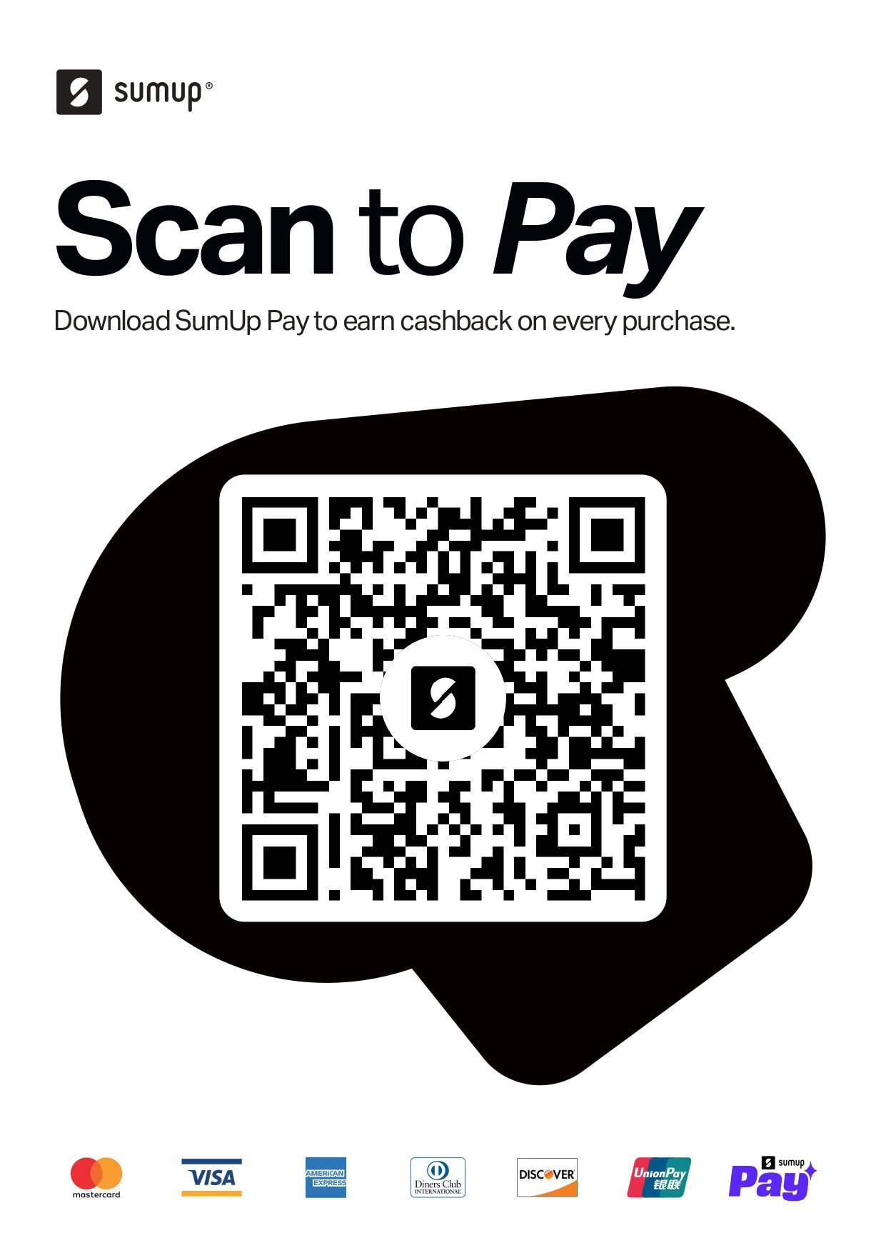 Scan to donate to ZHRO via SumUp